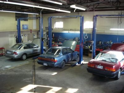 Garage inside